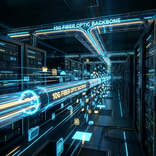 Does Your Team Waste Hours Waiting on Files? The 10G Solution