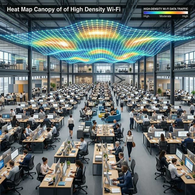 Modern Open Offices: How to Scale WiFi for 500+ Employees