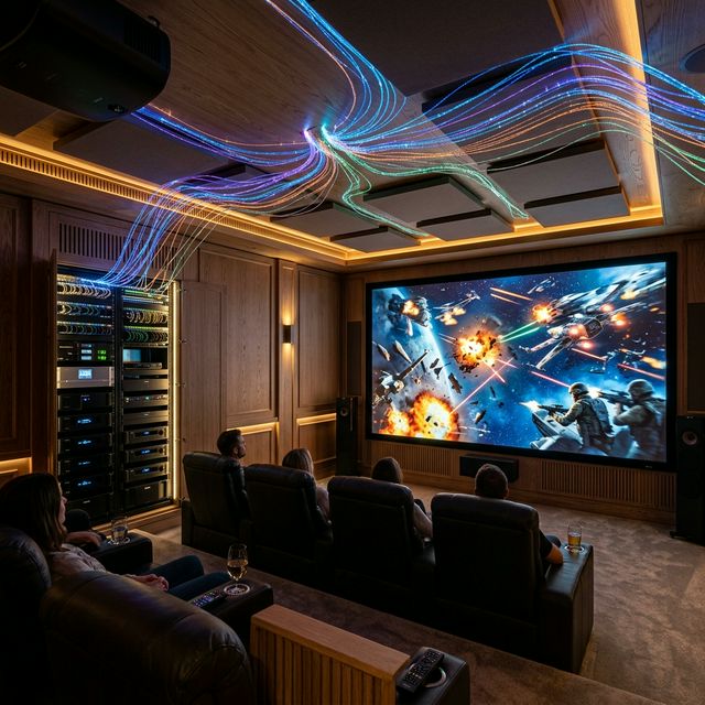 8K Home Theater and Lag-Gaming: Why Your Home Needs Enterprise WiFi